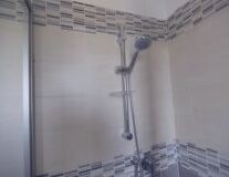 indoor, wall, sink, bathroom, plumbing fixture, shower, tap, scene, room, bathtub